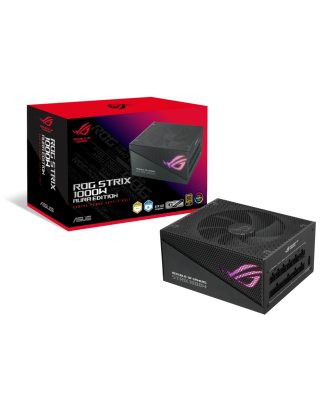 ROG STRIX 1000W Gold Aura Edition ( 1000W / 80 Plus Gold / 10 years warranty / PCIe 5.0 Ready )